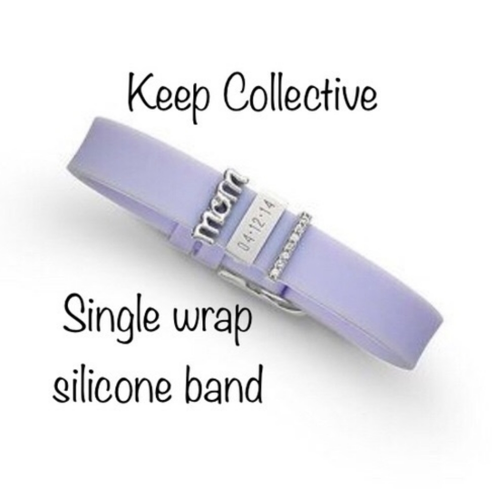 Keep Collective Silicone  Bracelet